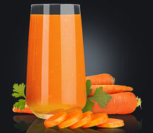 Сок морковный свежевыжатый