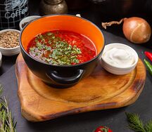 Борщ из говядины