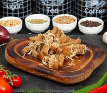 Гренки с чесноком