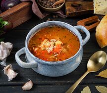 Куриный суп с лапшой