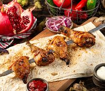 Шашлык из куриной голени