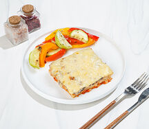 Рыба запеченная с овощами гриль