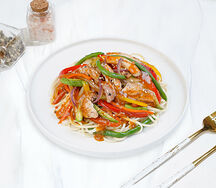 Лапша шаньдун с курицей