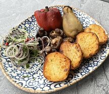 Картофель на мангале