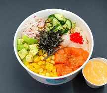 Поке Лосось спайси