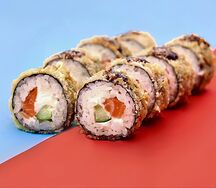 Ролл Тёплый с лососем