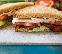 Сэндвич с ветчиной и сыром