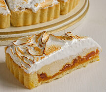 Торт мандариновый с меренгой