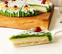 Торт Кассата с марципаном