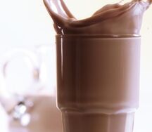 Молочный коктейль с шоколадом