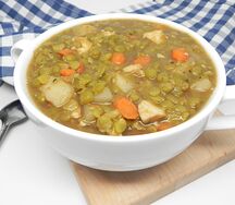 Суп гороховый с копченостями