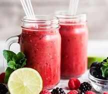 Смузи- ягодно-фруктовый