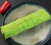 Бртуч с курицей в чесночном лаваше