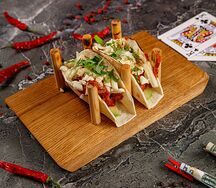 Тако с говядиной