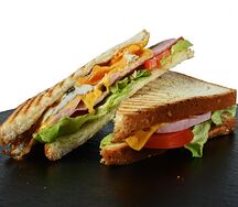 Тост с ветчиной