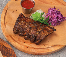 Свиные рёбра BBQ На гриле