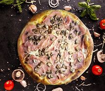 Ветчина и грибы