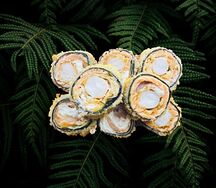 Темпура-ролл Лосось-креветка без риса