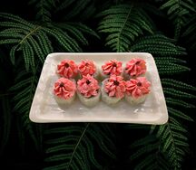 Лава-ролл с лососем