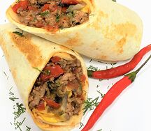 Буррито с курицей