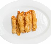 Тигровые креветки в кляре