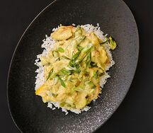 Курочка карри с овощами