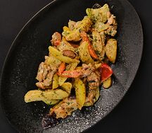 Жаркое из свинины с овощами