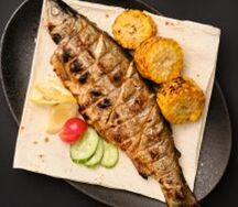 Форель на гриле