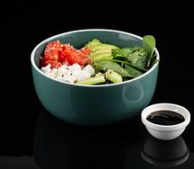 Боул с рыбой