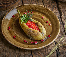 Баклажан с аджикой