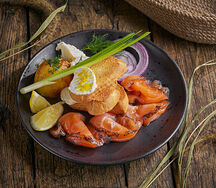 Лосось слабосолёный