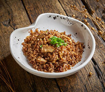 Каша гречневая с грибами