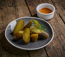 Огурцы солёные с мёдом