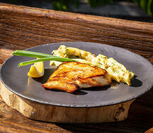 Масляная рыба на гриле