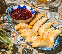 Мини-чебуреки с говядиной