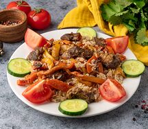 Плов с говядиной