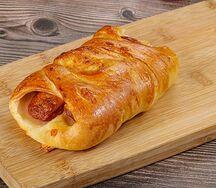 Сосиска двойная с сыром
