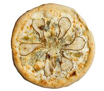 Пицца с грушей и горгонзолой