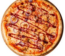 Пицца цыпленок барбекю