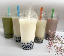 Бабл-ти клубничный