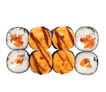 Запечённая мини филадельфия