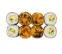 Запечённый острый с мидиями