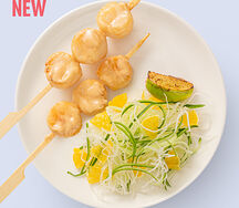 Мини-шашлычки сахалинский гребешок