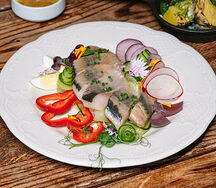 Сельдь с картофелем