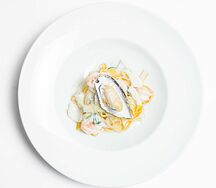 Феттуччине с морепродуктами