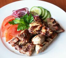 Шашлык из свинины на гриле