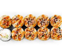 Запечённый ролл Мясная креветка