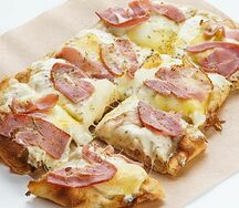 Пицца бекон и картофель