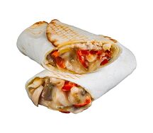 Чикен-ролл с сыром и овощами