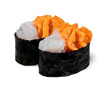 Гункан запеченный Морской гребешок